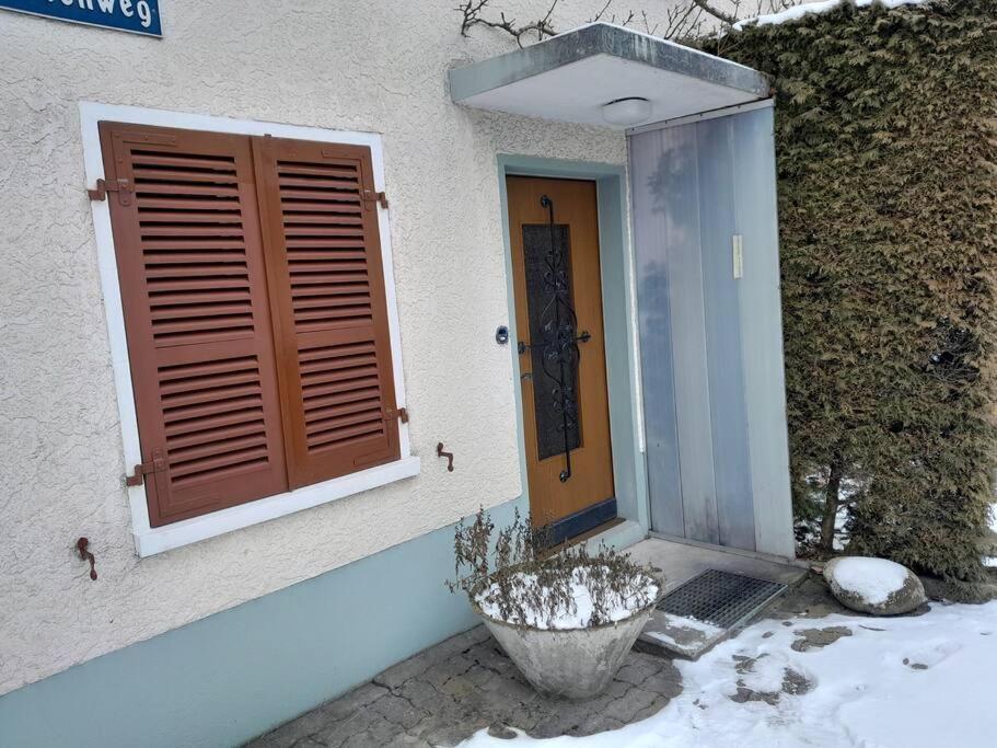 2 1/2 Zimmer Ferienwohnung 迈林根 外观 照片